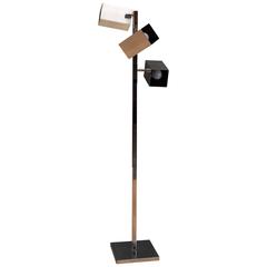 Vintage Koch and Lowy Chrome Floor Lamp
