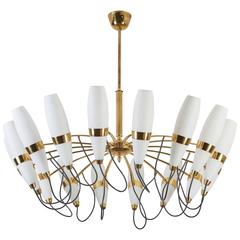 Sixteen Shade Chandelier by Stilnovo 3