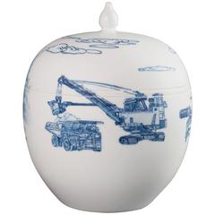 Kaolin Mines #2 Porcelain Bowl by Zhenhan Hao 6