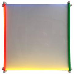 Rare Light Object "Outline" by Aldo van den Nieuwelaar for Nila Lighting, 1985 2