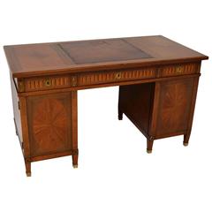 Antique Swedish Neoclassical Kingwood Desk