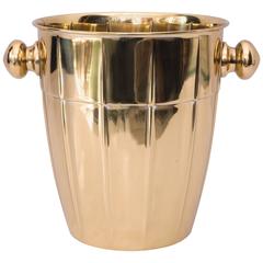 Art Nouveau Brass Champagne Cooler