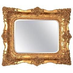 Stunning Large Ornate Italian Gilded Mirror