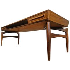 Teak Coffee Table by E.W. Bach