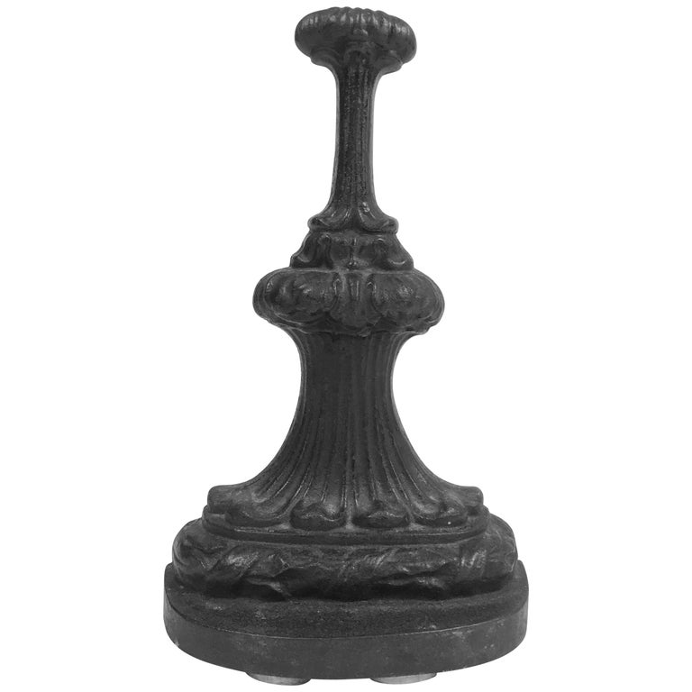 Victorian Cast Iron Doorstop at 1stDibs