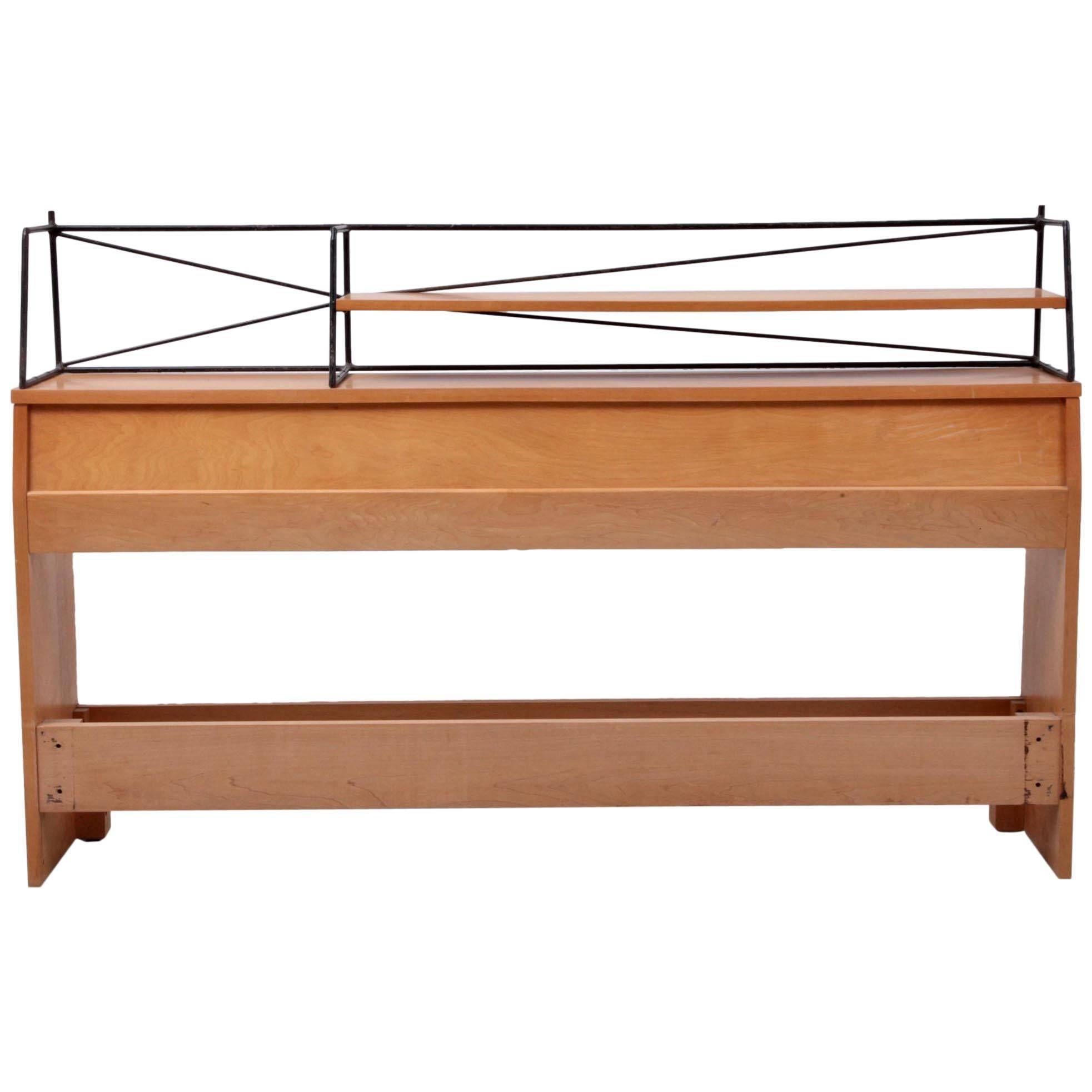 Paul McCobb Wrought Iron "Planner Group" Headboard for Winchendon