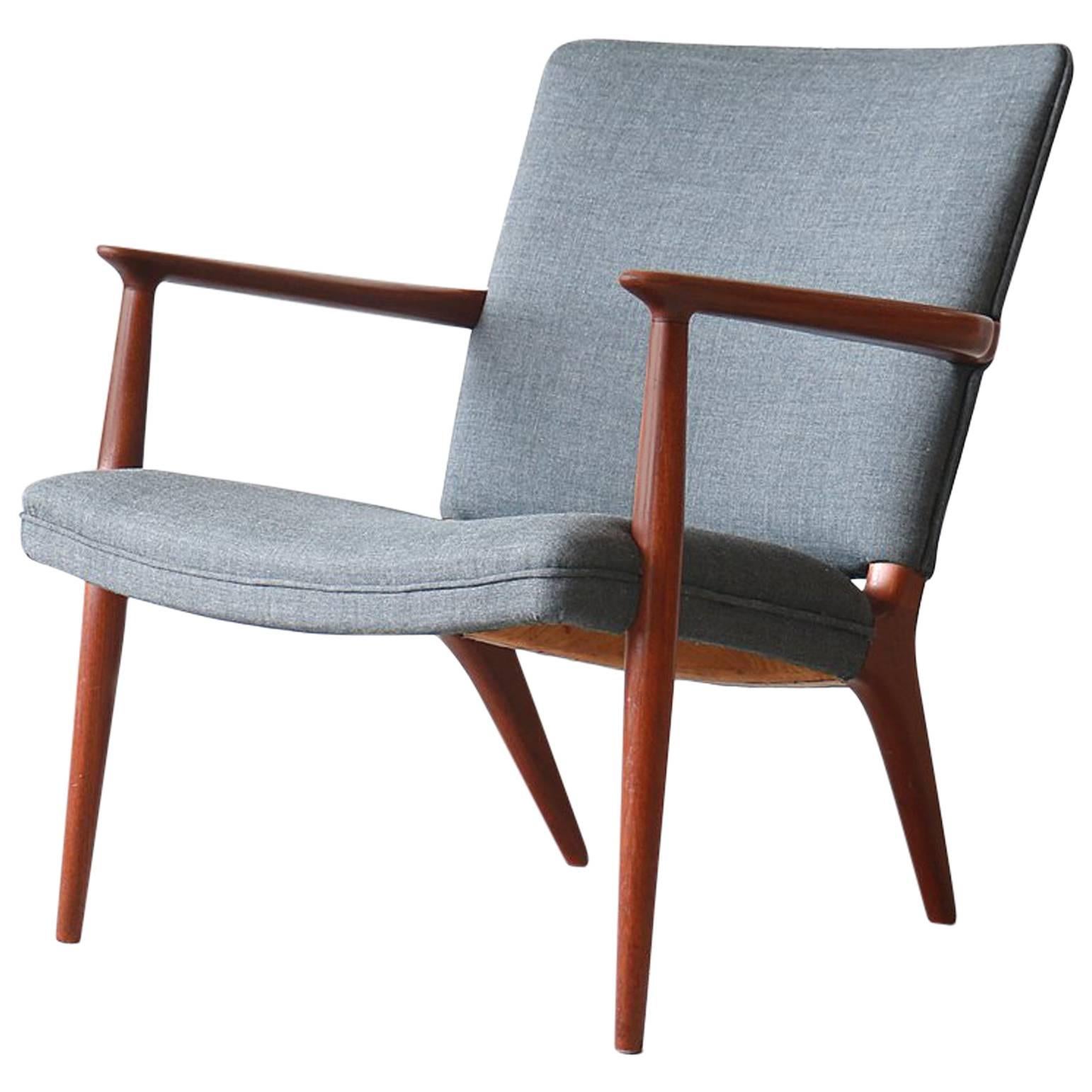 Jacob Kjær Rare Teak Easy Chair Danish Vintage Modern For Sale