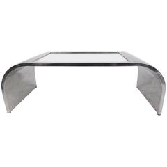 Modern Brueton Style Waterfall Coffee Table 4