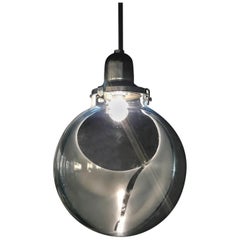 Grande lampe à suspension spatiale de Toni Zuccheri pour Venini, vers 1960, en verre de Murano
