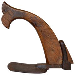 19th Century Whale Tail Adze