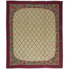 Vintage American Hooked Rug 9