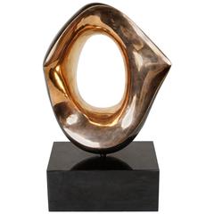 Stunning Abstract Bronze Sculpture by Carla Lavatelli
