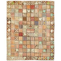 Vintage American Hooked Rug 7