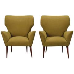 Pair of Mid-Century Italian Armchairs 9