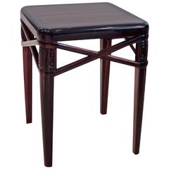 Ruhlmann Small Side Table in Macassar Ebony 9