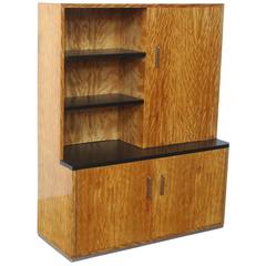 Extremely Rare Art Deco Wall Cabinet or Book Case by Dutch Designer Bas Van Pelt 9