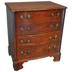 Small Serpentine Commode Chest