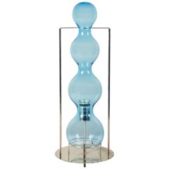 Rare Blown Glass Table Lamp by Jeannot Cerutti for VeArt