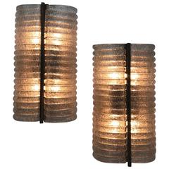 Pair of Murano Glass Wall Sconces 4