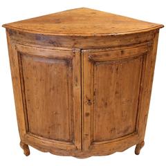 Antique French Early 19th Century Louis XVI Corner Cabinet