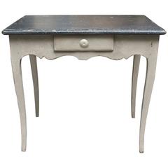 Antique French End of 18th Century Louis XV Side Table 4