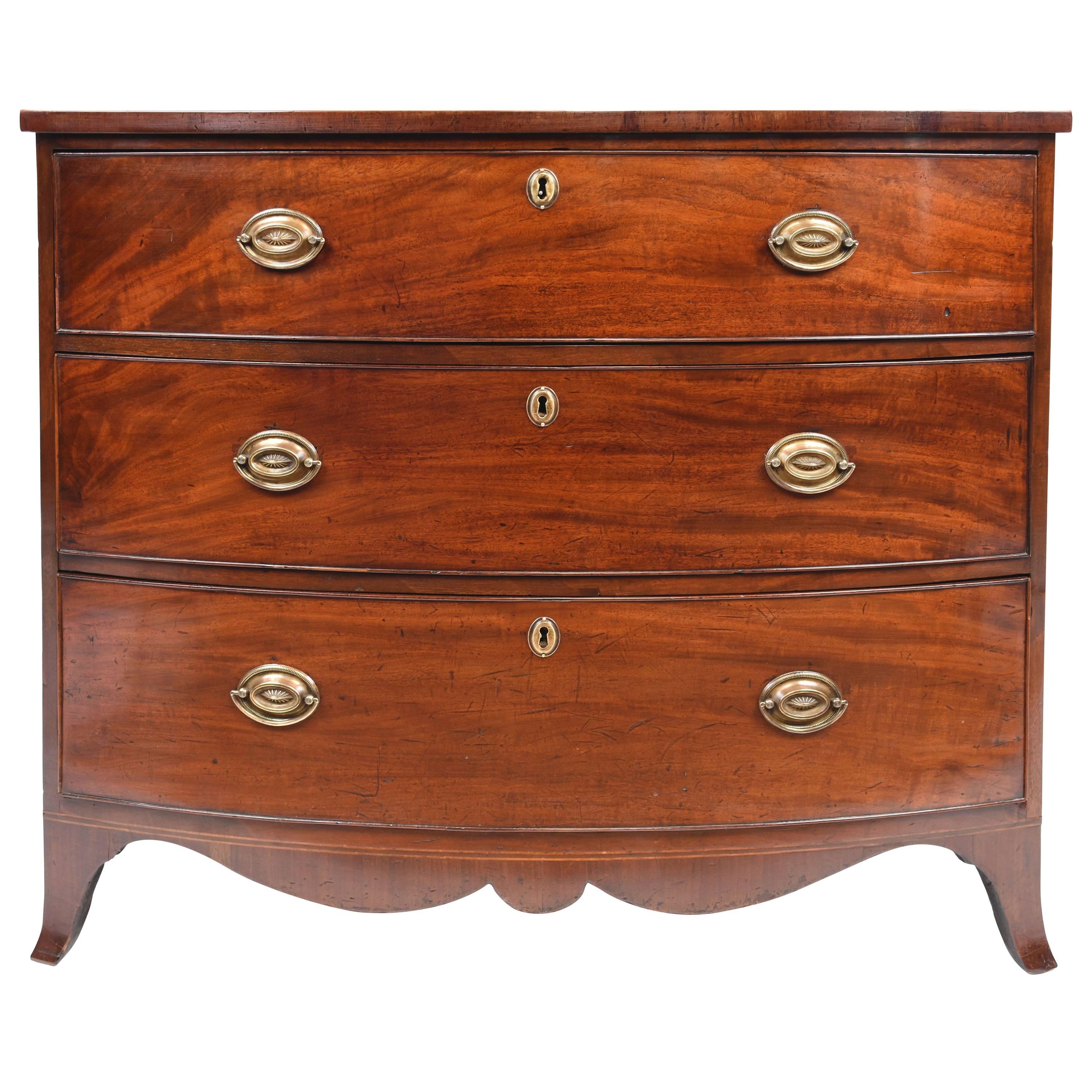 19th Century George III Style Chest of Drawers