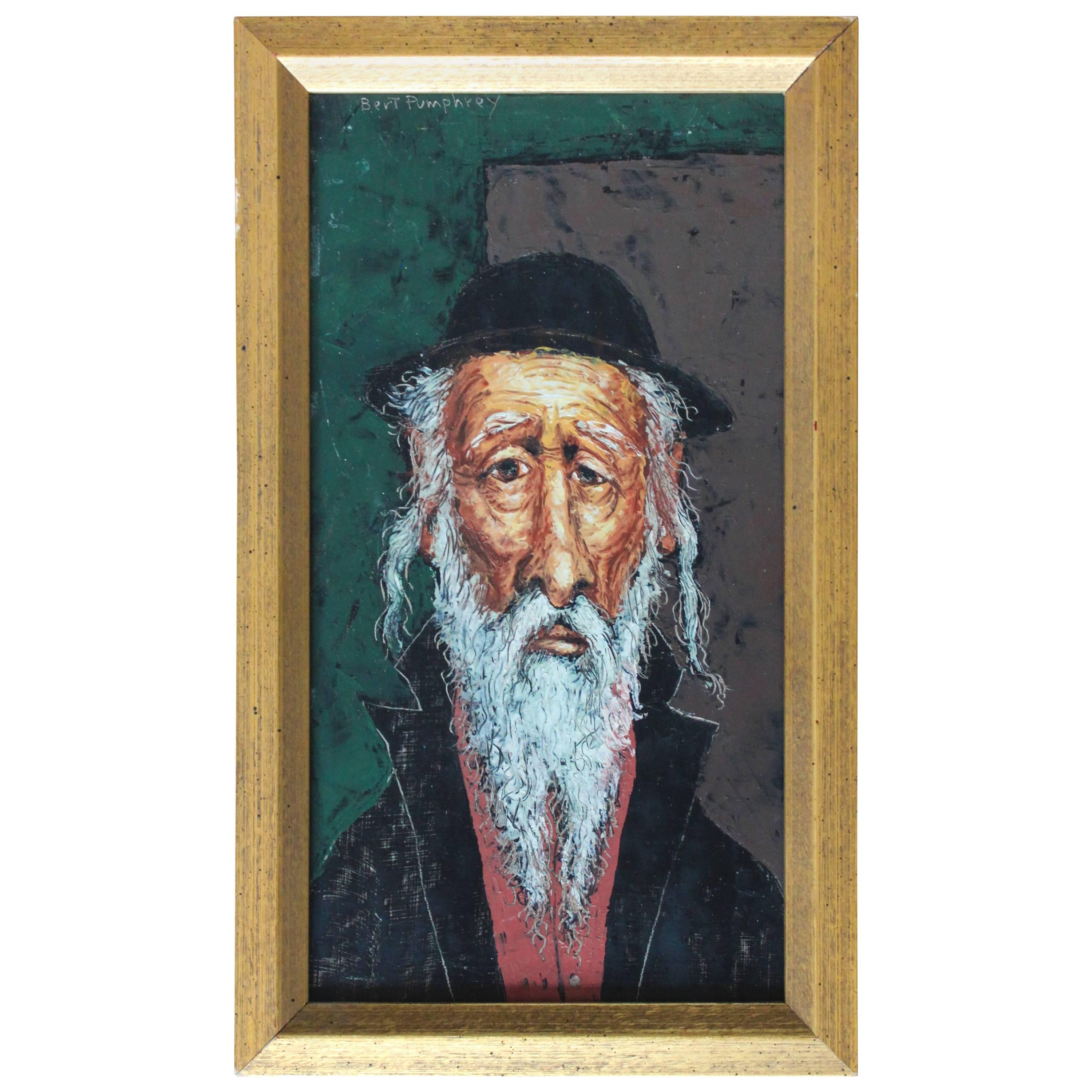 Bert Pumphrey "Hasidic" Painting For Sale