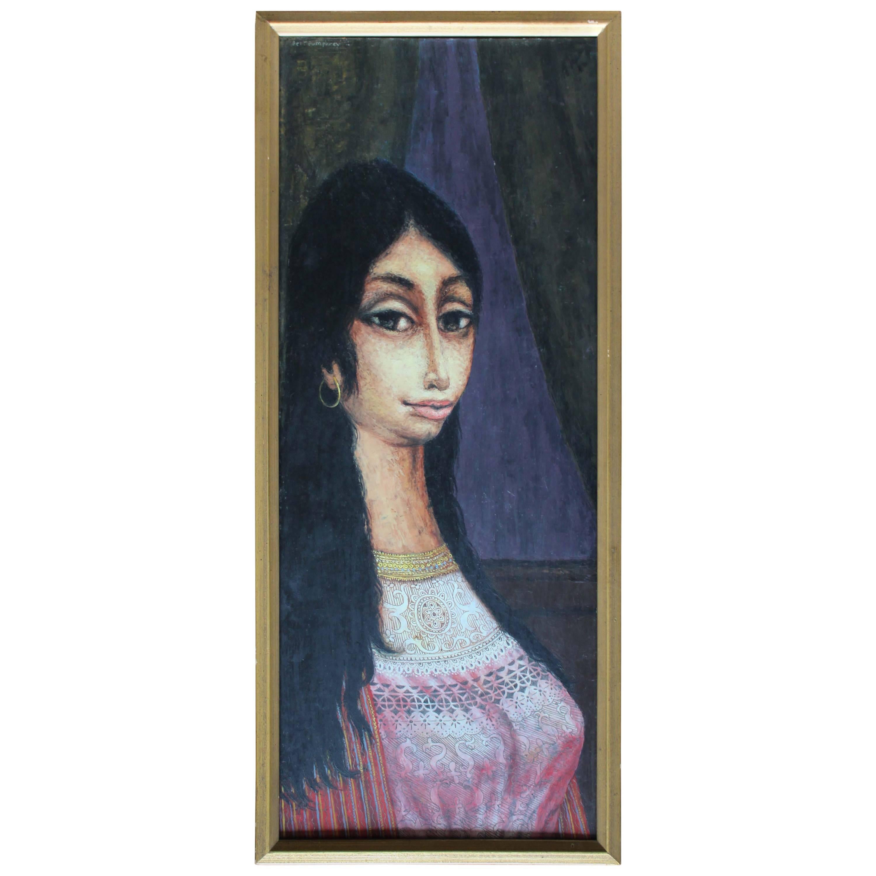 Bert Pumphrey "Juanita" Painting For Sale