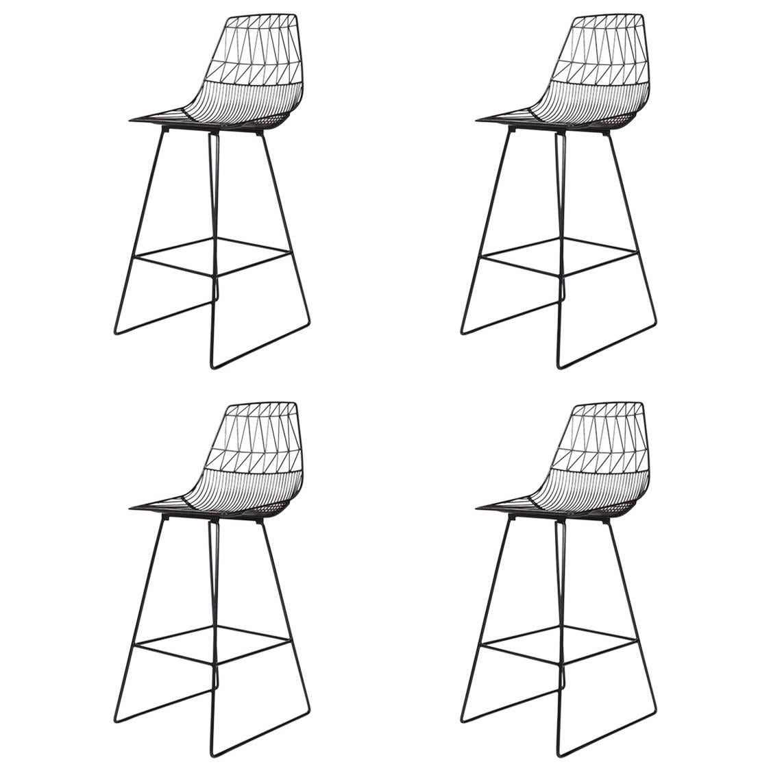Bendgoods Lucy Barstools, Set of Four For Sale