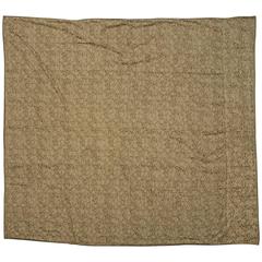 Embroidered Rare Silk New Bed Cover, Full of Pillows