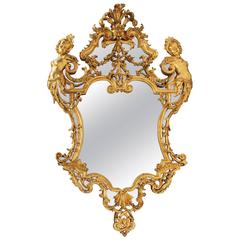 Regence Style Pareclose Mirror, 19th Century
