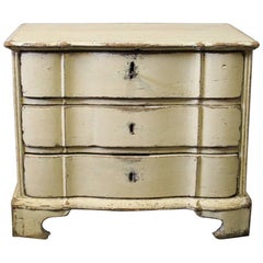 Small Danish Baroque Chest of Drawers of Painted Wood, 1760s