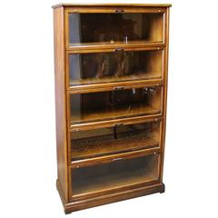 Vintage French Apothecary Cabinet in Mahogany from the 1960s