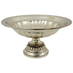 Spanish Mid-20th Century Sterling Silver Footed Tazza Centerpiece 1