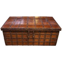 Big 19th Century Anglo-Indian Box or Coffee Table