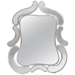 Unusual Diminutive Venetian Mirror