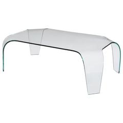 Shaped Glass Coffee Table