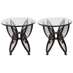 Pair of Mid-Century Maurizio Tempestrini for Salterini Side Tables 2