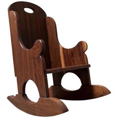 Retro Studio Crafted Childs Rocking Chair   MOVING SALE!!!!