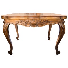 SALE 19th Century French Provincial Dining Table in the Style of Louis XV