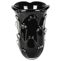 Tall Mid-Century Modern Murano Glass Deco Piece or Vase