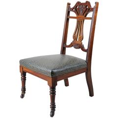 Antique 19th Century Slipper Chair