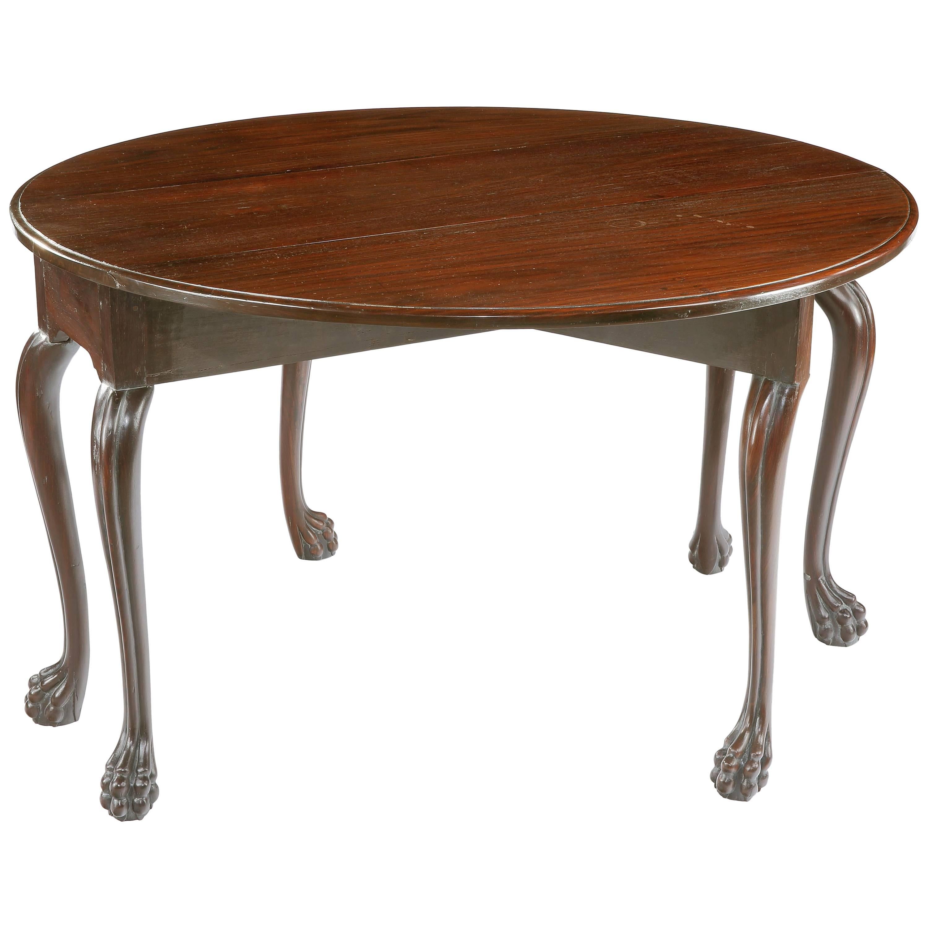 19th Century Rosewood Gateleg Table For Sale