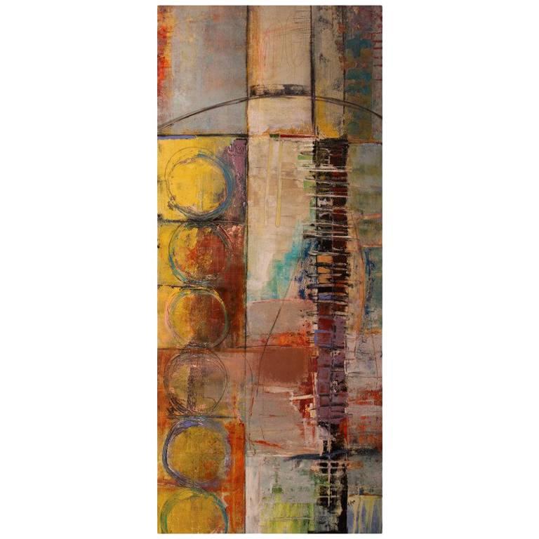 Original Acrylic on Canvas "Balance" For Sale at 1stdibs