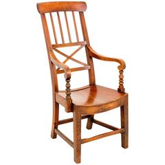 Rare Elm Country Chair