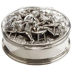 19th century Silver Snuff Box