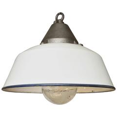 Vintage Industrial Shade with Glass