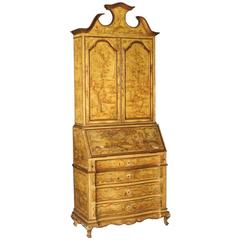 20th Century Venetian Lacquered and Painted Trumeau 9