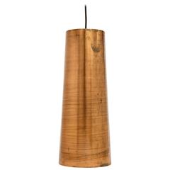 Large Copper Hanging Light