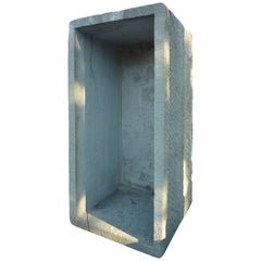 Antique 19th Century Large Stone Trough Carved Out of a Single Block of Stone, Provence